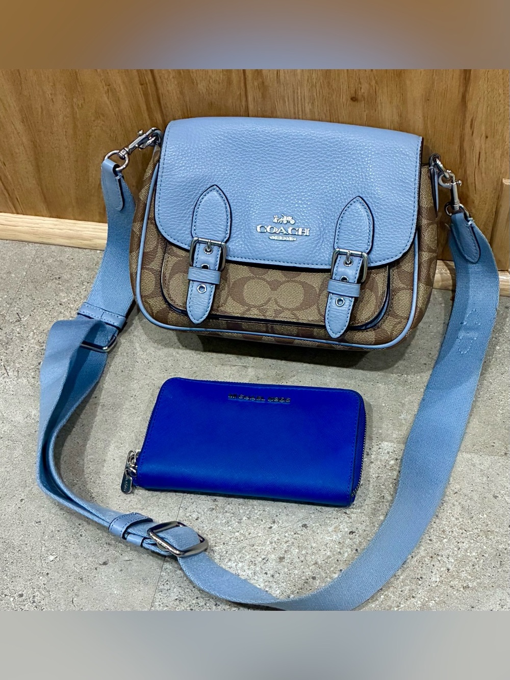 COACH Lucy Crossbody Purse & MICHAEL KORS Wallet